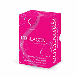 Mořský collagen s vitamínem C a příchutí lesních jahod 30 sáčků