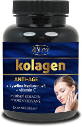 Kolagén + vitamín C + kyselina hyalurónová, 90 kapsúl