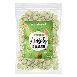 Arašidy wasabi - crackery 100 g