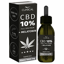CBD 10% Full Spectrum 1000 mg + Melatonin 10 ml