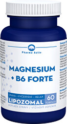 Lipozomálne Magnesium + B6 forte 60 kapsúl