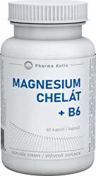 Magnesium chelát + B6 60 kapslí