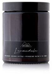 Prírodná sviečka Levanduľa 180 ml
