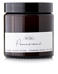 Prírodná sviečka Pomaranč 120 ml
