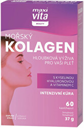 Beauty Mořský kolagen + kyselina hyaluronová 60 kapslí
