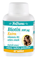 Biotín 300 µg Extra - 67 tabliet