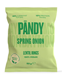 Čočkové chipsy Spring Onion 50 g