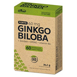 Ginkgo Biloba EKO 60 kapslí