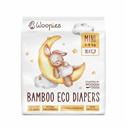 Dětské pleny Woopies MINI (3 - 8 kg) EKO 36 ks