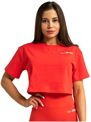Dámské tričko Cropped Limitless Hot Red