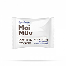 MoiMüv Protein Cookie 12x75 g - Blueberry and White chocolate