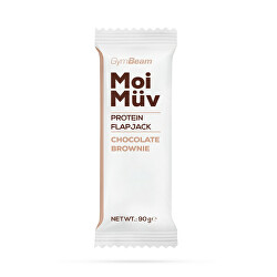 MoiMüv Protein Flapjack 12x90 g - Chocolate brownie