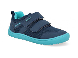 Detská barefoot vychádzková obuv Nolan modrá