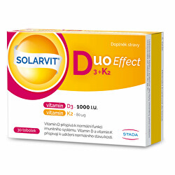 Solarvit DuoEffect D3 + K2 30 tob.
