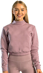 Damensweatshirt Essential High-Neck Mauve