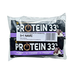 Proteinová tyčinka Go on 33% čokoláda 50 g 5+1 navíc