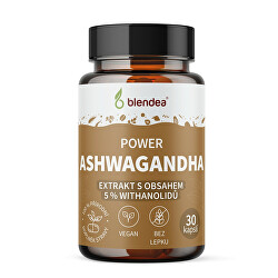Ashwagandha extrakt 30 kapslí