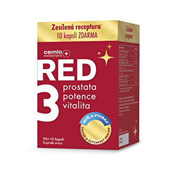 Cemio RED3 90 + 10 kapslí ZDARMA