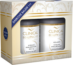 Clinical Beauty-Care Kyselina hyaluronová + Kolagen + Q10 60 tobolek + 60 tablet