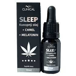 Konopný olej Sleep + chmel + melatonin 10 ml