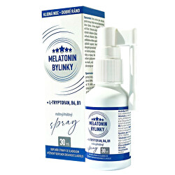 Melatonin Bylinky mátový sprej 30 ml