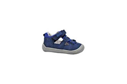 Detská barefoot vychádzková obuv Kendy modrá