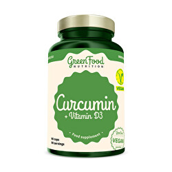 Curcuma + Vitamin D3 90 kapslí