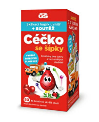 GS Céčko želatinky bez cukru 50 kusů + dárek skákací hopík