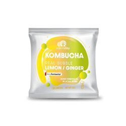 Kombucha Real Bubble Lemon/Ginger 10 ks