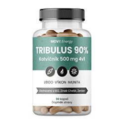 Tribulus 90% Kotvičník 500 mg 4v1, 90 kapslí