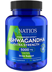 Ashwagandha extract 5000 mg 90 veganských kapslí