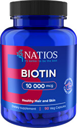 Biotin 10 000 mcg 90 veganských kapslí