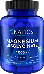 Magnesium Bisglycinate 1000 mg + B6 90 veganských kapslí