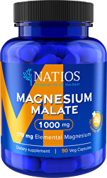 Magnesium Malate 1000 mg + B6 90 veganských kapslí