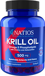 Olej z antarktického krilu s astaxantinem 500 mg 60 kapslí