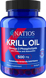 Olej z antarktického krilu s astaxantinem 500 mg 60 kapslí