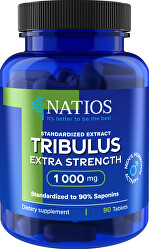 Tribulus Extract 90% saponins 1000 mg 90 veganských tablet
