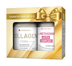 Collagen Femin 90 tobolek + L-methionin Activ 90 tablet