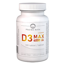 Vitamin D3 max 4000 I.U. 100 tablet