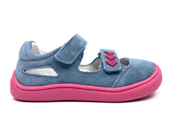 Pantofi barefoot pentru copii pentru plimbări Tendo roz