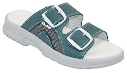 Pantofi ortopedici pentru femei N/517/31S/89/BP turcoaz