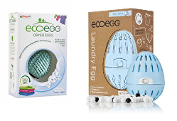 Ecoegg prací vajíčko na 70 praní  + Vajíčko do sušičky prádla 2 ks