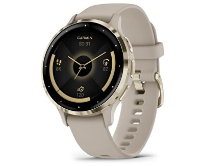 Venu 3S Gold/French Grey 010-02785-02