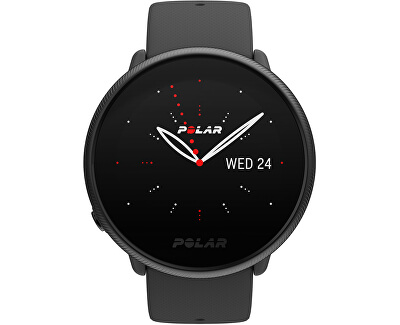 POLAR IGNITE 2, hodinky černo/perleťové, vel.pásku S - L 90085182