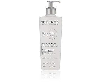 Čisticí krém proti tmavým skvrnám Pigmentbio Foaming Cream (Brightening Cleanser) 500 ml