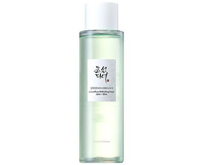Exfoliační tonikum s AHA a BHA kyselinami Green Plum (Refreshing Toner) 150 ml