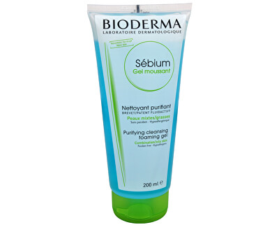Čisticí pěnivý gel pro smíšenou až mastnou pleť Sébium Gel Moussant (Purifying And Foaming Gel)