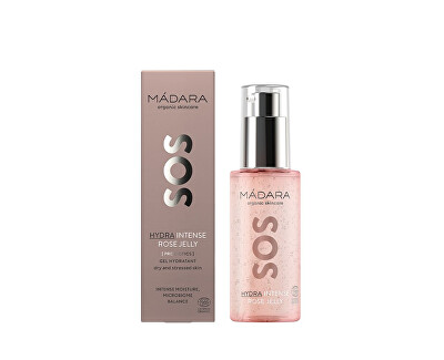 Intenzivní hydratační hyaluronový gel s růžovou vodou SOS Hydra (Intense Rose Jelly) 75 ml
