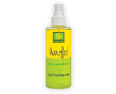 Dvousložkový opalovací sprej do solária Level 3 (Hemp Superaccelerator) 200 ml