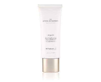 Rozjasňující pleťový peeling The Ritual of Namaste (Skin Brightening Face Exfoliator) 75 ml